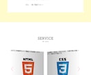 低価格！HTML CSSのコーディング代行承ります デザイン通り！SEO対策！レスポンシブ対応も致します！ イメージ6