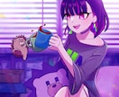 可愛いタッチであなただけのイラストを描きます SNSやプレゼント等におすすめ！精一杯描かせていただきます。 イメージ6