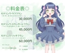 Live2Dモデリングします VTuber・配信や動画向けモデルの作成 イメージ2