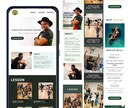 ダンススタジオ特化｜集客LP制作します 体験予約につながる導線設計。デザインから公開まで対応します イメージ3