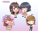 ちびかわ！デフォルメキャラのイラスト作成します 最短納期１日～2日で対応いたします。 イメージ4