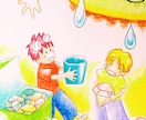 絵本のような温かみあるイラスト描きます 挿絵、アイコン、SNS、動画サムネイル何でもOK イメージ3
