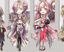 立ち絵制作します TRPGなどにご使用いただける全身の立ち絵を製作いたします イメージ2