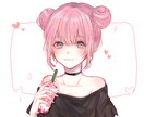 アイコン描きます TwitterやインスタなどSNS用のアイコンを描きます！ イメージ3