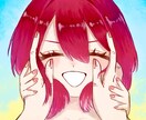 シンプルなアニメ系アイコン描きます 格安でSNSやゲーム用アイコン描きます！ イメージ4
