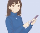 女性向けのふんわり優しいアイコンイラスト作成します 商用利用可！SNS/ブログ/オフィスソフトのアイコンに イメージ5