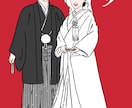 おしゃれな似顔絵イラストをお描きします データ納品も可！大切な方へのプレゼントにいかがでしょうか？ イメージ8