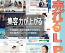 決済導入できて売れるLPを作ります 自分で編集できる機能を付けますので、無駄な費用が不要です。 イメージ1