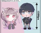 可愛い２頭身ミニキャラ、SDキャラ描きます 淡い色合いで様々な用途に使いやすく、商用利用無料です。 イメージ2