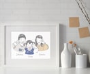 喜ばれるプレゼント用のイラスト描きます ラフ時点の修正は何度でも無料！ イメージ1