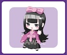 商用OK！可愛いミニキャラ描きます 表情差分１つ無料/お上品/商用OK イメージ6
