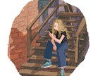 絵本のように暖かいイラストを作成します 人物や動物も◎優しい雰囲気が好きな方に。お気軽にどうぞ〜 イメージ7