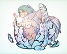 人物を中心としたイラストを描きます 基本はオリジナルで、たまに版権なども描きます。9~10 イメージ2