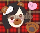 デフォルメ＋アニマルの絵を描きます ❤︎【好きな動物やペットと合体！】【SNSのアイコンなどに】 イメージ2