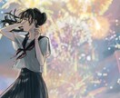 アイコン、サムネイル、イメージイラストなど描きます 1枚絵背景込5000円から！顔メインアイコンは4000円から イメージ5
