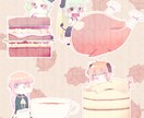 SD（ちびキャラ）イラスト全般描きます SNSアイコン、ヘッダー、イラスト、立ち絵等のイラスト全般 イメージ4