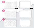 モノクロでシックな名刺・カードお作りします 落ち着いた雰囲気！選ぶだけで作れるオリジナルカード イメージ4