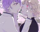 アイコン、イラスト描きます 透明感のあるイラスト描きます！ イメージ2