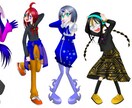 合成音声キャラの立ち絵描きます UTAUやMYCOEIROINKキャラクターの立ち絵等に イメージ1