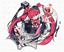 ご要望に合わせたイラストを描きます 動画用、グッズ用、個人用、立ち絵、色々受け付けております！ イメージ2