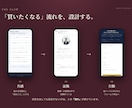 売れる導線までデザインするLPを制作します 構成・文章まで全部込み・PCスマホ対応・初稿7日以内 イメージ2