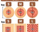 送料無料【５枚５００円】コルクコースター作成します ・選べる150種・片面両面・丸型四角・天然コルク・飲み物飲料 イメージ9