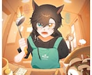 思わず二度見しちゃう！？イラスト描きます 男女問わず制作可！グッズや動画配信などにも！ イメージ1
