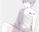 二次創作OK！イラスト制作承ります SNSのアイコン、ヘッダー、TRPG用立ち絵等 イメージ5