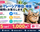 ペットとのマレーシア移住・帰国の疑問に答えます 猫と日本⇄マレーシアを往復した実体験からお答えします イメージ4