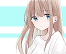 SNS用のオリジナルアイコンお描きします 可愛い、綺麗めのアイコンが欲しい方に！ イメージ3