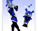 キャラクターイラスト描きます TRPG、IRIAM、ゲームなどの立ち絵描きます イメージ7