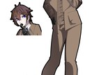 キャラデザ、立ち絵制作いたします 歌い手、実況者等、自分のキャラを視覚化したい方へ！ イメージ2
