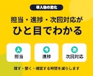 kintoneで顧客・案件管理アプリを構築します 担当・進捗・次の対応が、ひと目で分かる仕組みに イメージ2