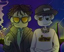 イラスト作成します 音楽活動、YouTubeをしているあなたに!! イメージ4
