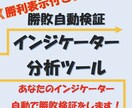 自動勝率表示！インジケータの勝率を自動検証します 【自動勝率検証】あなたのインジケーターを完全サポートします。 イメージ1