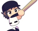 パワ体、パワプロ風のキャラクターイラスト描きます 動画やサムネイルにも使えるパワプロ風イラストお描きします！ イメージ5