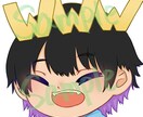 デフォルメイラスト制作します SNSアイコンやTwitch、YouTubeのスタンプに！ イメージ3