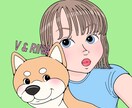 個性派★アメリカンポップな似顔絵お描きします 〜SNSアイコン・記念日・プレゼントなどに〜 イメージ4