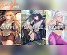 配信映えする立ち絵・グッズ用イラスト描きます 衣装デザインから一貫制作◎商用利用可 イメージ2