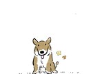商用OK◎シンプルな動物やペットのイラスト描きます 親しみやすく可愛い1枚！アイコン、グッズなどご利用できます イメージ7