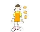 ゆるくてかわいいイラスト描きます SNSのアイコンなど色々描きます イメージ2