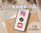 各種SNSで使えるショート動画編集を承ります SNSマーケターが各媒体で使えるショート動画を作成します。 イメージ1