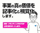 あなたの事業の真の価値を「記事と図解」で翻訳します 名刺代わりの最強の武器をお渡しできます。 イメージ1