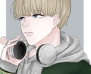 ご希望のポーズや容姿でアイコン画像を作成します 落ち着いた色合いが好みの方にオススメしたいです。 イメージ3