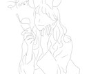 お写真からイラストに変身させます SNSのアイコンや待ち受けにどうぞ イメージ1