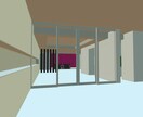 建築CAD図面から建築3Dモデル作成致します 条件により手書きスケッチからの3Dモデルも作成いたします。 イメージ2