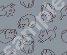 北欧風のオリジナルテキスタイルパターン作ります 商用利用可◎世界にひとつだけのデザインです イメージ2