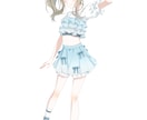 可愛いキャラデザや綺麗な立ち絵お描きします 配信・グッズ・創作活動に使えるイラストを丁寧にお描きします。 イメージ4