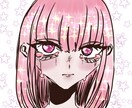 SNSなどで使えるゆめかわいいイラストを描きます 似顔絵、版権絵もOK！かわいい絵柄からクールな絵柄まで対応 イメージ2