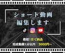 素材提供なしも可能　ショート動画編集を承ります 稼働時間1日10時間　だからスピーディー イメージ1